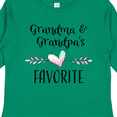 thumbnail image 4 of Inktastic Grandma and Grandpas Favorite- Heart Grandchild Boys or Girls Long Sleeve Toddler T-Shirt, 4 of 5