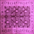 thumbnail image 1 of Ahgly Company Indoor Square Oriental Purple Industrial Area Rugs, 4' Square, 1 of 4