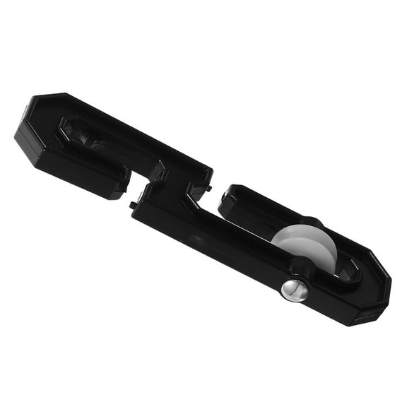 Black Nylon Clothesline Pulley Kit with Metal Construction for Home Use and Heavy Loads