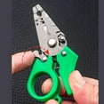 thumbnail image 5 of YiJuHui 1pcs Professional Mini Multi-Tool Stripper – Precision Wire Stripper Crimper Cutter for Electricians, DIY, On-The-Go Repairs, Compact Toolkit Use, 5 of 6