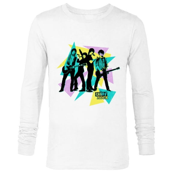 Disney Channel Camp Rock Mitchie Torres and Connect 3 - Long Sleeve T-Shirt for Men - Customized-White