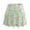 Daisie Pattern, variant on Daisy Print Built-in Shorts Tennis Skirt, 2 Side Pockets Soft Polyester Spandex Fabric Athletic Skorts for Walking Hiking Yoga, Size Large