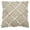 Grey / Beige, variant on SAFAVIEH Ashlin Solid Checkered Accent Pillow, 18" x 18", Beige/Grey