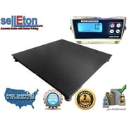 40" x 40" 2500 lb x .5 lb Floor Scale / Pallet / warehouse / industrial