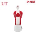 thumbnail image 1 of Golf Headcover Maple Leaf Styles PU Leather Soft Durable Golf Club Covers For Driver Fairway Hybrid Waterproof Protector Set UT, 1 of 6