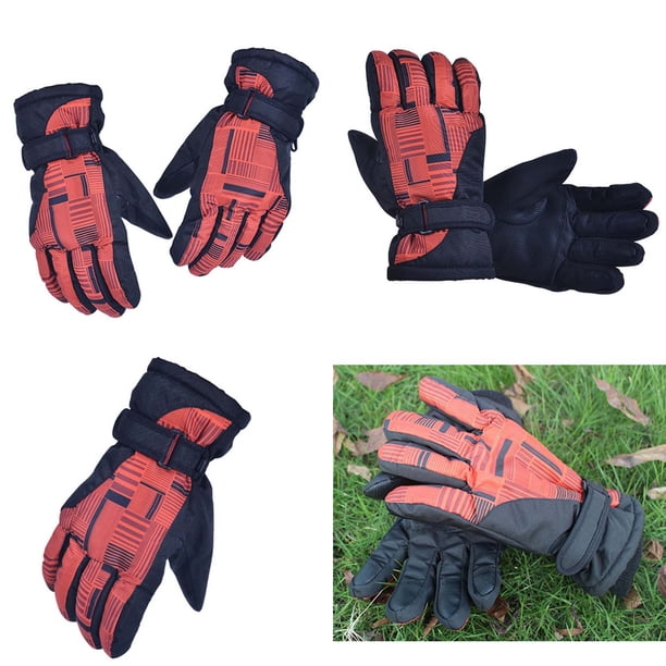 Guantes de Ciclismo, Esquí de Invierno, Guantes Cálidos, Guantes Deportivos de Montañismo