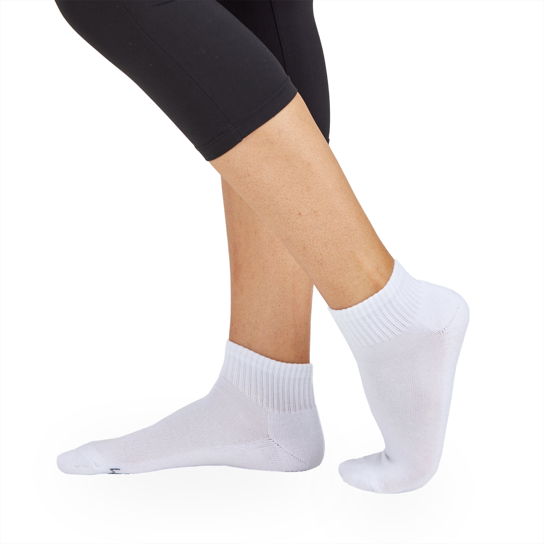 Fruit of the Loom All Day Comfort Women's Socks, Sizes 4-12, 6-Pack