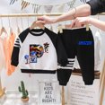thumbnail image 3 of Conjunto de chándal de algodón Sonics Anime Marvels Otoño Suéter Sudadera con capucha Conjunto de ropa para bebé Sudadera para niños Tops Pantalones Traje de 2 piezas, 3 of 5