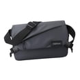 thumbnail image 2 of Bolso de hombro de gran capacidad para hombre, bandolera, mochilas informales, de nailon Gris oscuro Jinwen Bolsos cruzados, 2 of 8