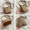 thumbnail image 4 of Crossbody Bags for Women, Straw Bags, Summer Beach Vintage Cute Small Shoulder Bag is Easy to Match Outfits to Add Vintage Polish to Your Looks, Green, 4 of 6