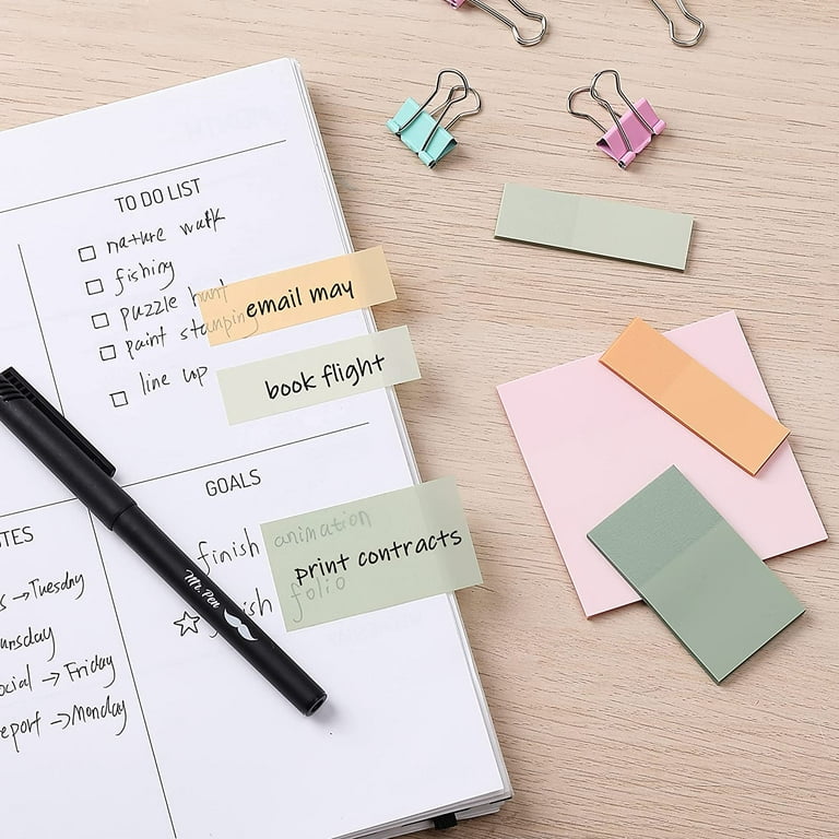 Mr. Pen- Sticky Notes, 1.5” x 2” , 36 Pads, Pastel Sticky Notes - Mr. Pen  Store