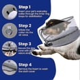thumbnail image 5 of Inflatable Recovery Collar for Dogs - Post-Surgery Anti-Licking Cone, Adjustable Soft E-Collar for Small Medium Large Pets, 5 of 5