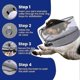 thumbnail image 5 of Inflatable Dog Cone for Surgery Recovery - Soft Cone for Small, Medium, and Large Dogs - Enhanced Anti-Licking Design, 5 of 5