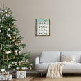thumbnail image 2 of Stupell Industries Santa Claus Gifts City Rooftop Holiday Painting Gold Floater Framed Art Print Wall Art, 2 of 6