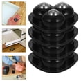 thumbnail image 4 of MOVTOTOP 8 Pcs Roulettes Adhésives en Acier Inoxydable Universelles à Coller, 4 of 8