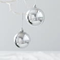 thumbnail image 5 of Juego de adornos de bolas navideñas para árbol de Navidad, decoraciones inastillables para vacaciones, fiestas, - Plata., 5 of 5