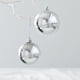 thumbnail image 5 of Juego de adornos de bolas navideñas para árbol de Navidad, decoraciones inastillables para vacaciones, fiestas, - Plata., 5 of 5