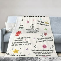 Thank You Gifts for Women Men, Appreciation Gifts- Soft Heartwarming Blanket with Appreciation Words- Teacher Employee Nurse Appreciate Gifts, Thank You Present for Coworker Friend