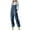Navy, variant on Kmdttou Cargo Pants for Women Corduroy Overalls For Barrel Wide Leg Bib Corduroy Pants Adjustable Romper Jumpsuit With Pockets
