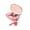 translucent pink, variant on TWS Wireless Earbuds ENC Call Noise Cancelling, 40H Playtime & Low Latency Gaming Mode, Bluetooth 5.3 Headphones IPX5 Waterproof