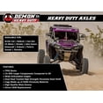 thumbnail image 2 of Demon Powersports Heavy Duty Axle for 2008 Polaris Sportsman 700 EFI X2/Sportsman 800 HO EFI Military Rear Left,Rear Right, 2 of 5