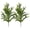 C, variant on Artificial Norfolk Pine Branches, 12 Inch Faux Greenery Stems for DIY Christmas Centerpiece Mantel and Home Decor, Set of 2 Plastic Sprigs