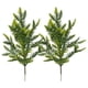 thumbnail image 1 of Artificial Christmas Branches, Norfolk Faux Branches, 12 Inch DIY Crafts Xmas Indoor Outdoor Home Decor, Realistic Evergreen Branches, Premium Quality Faux Greenery, Lightweight Portable, 1 of 9