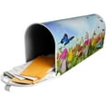 thumbnail image 5 of Spring Flowers and Butterflies Mailbox Covers Magnetic Post Letter Box Cover for Garden Yard Decor Outside Home Standard 25.5x21 in, 5 of 6