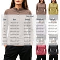 thumbnail image 3 of Ke1Clo Womens High Neck Pullover Casual Long Sleeve Solid Color Slim Fit Knit Tops Button Down Stretchy Fall Winter Travel Tunic Tshirt White XXXL, 3 of 7