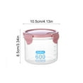 thumbnail image 3 of 3PCS Food Storage Container Set Clear Pantry Storage Container Cereal Container, 3 of 10