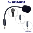 thumbnail image 2 of Portable Noise Cancelling Microphones for G233 G433 Gaming Headphone Kits Omnidirectional Microphone, 2 of 7