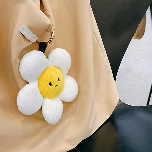 Plush Keychains Sun Flower Car Key Chain New Sunflower Keychain Bag Pendant