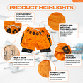 thumbnail image 3 of Anime Shorts - Breathable Mesh Running Gear Sweat Gym Short, Stretch Compression Lined Swim Trunks Men Women Workout Basketball Athletic Sport Graphic with Soft Pockets and Towel Holder-S, 3 of 8