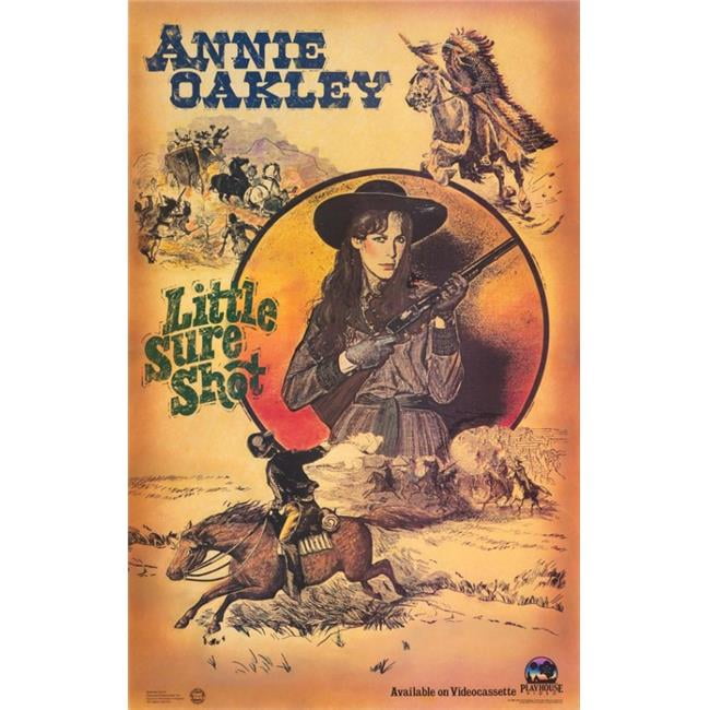 Pop Culture Graphics MOVAF8973 Annie Oakley - Little Sure Shot Movie Poster  Print, 27 x 40 