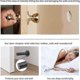 thumbnail image 4 of Wall mounted door stop 3Pcs 3.5 inch, 4 of 5
