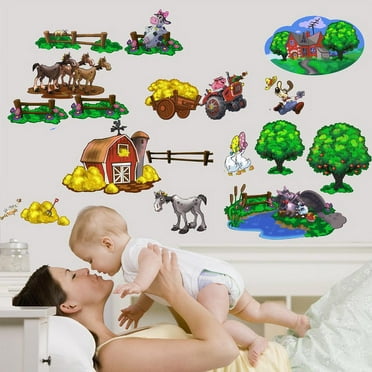 Wallhogs Barnyard Multi-Pack Wall Decal