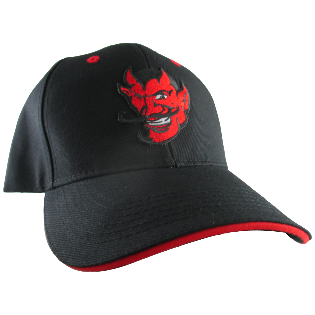 AffinityAddOns AffinityAddOns Devil Hat, Unisex Black Baseball Cap