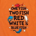 thumbnail image 3 of Dr. Seuss - Red, White and Blue Fish - Toddler And Youth Short Sleeve Graphic T-Shirt, 3 of 6