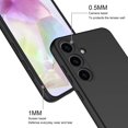 thumbnail image 3 of Slim Liquid Silicone Case for Samsung Galaxy A35 5G,with Scratch-Resistant Microfiber Lining Shockproof Soft Silicone Protective Case for Samsung Galaxy A35 5G (Black), 3 of 14