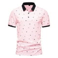 thumbnail image 2 of Sngxgn Men's Fit Midweight Short-Sleeve Polo(Red,XXL), 2 of 5