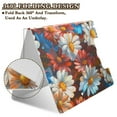thumbnail image 2 of FORMRS A4 Clipboard Folder with Pen Holder Horizontal Foldable School Office Binder, Vibrant Floral, 2 of 9