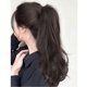 thumbnail image 5 of False Long Curly Ponytail Wig Hair Accessories Synthetic Wavy Pony Tail Hairpiece Hair Extension Natural Claw Clip Ponytail Women, 5 of 5