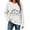 White ①, variant on MexChoioe Women's Halloween Pumpkin Graphic Crewneck Sweatshirt Long Sleeve Casual Fall Winter Holiday Pullover Top