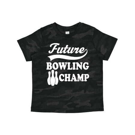 

Inktastic Future Bowling Champ Childs Bowler Gift Toddler Boy or Toddler Girl T-Shirt