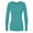 Aquamarine, variant on Sivvan Womens Comfort Long Sleeve T-Shirt / Underscrub Tee