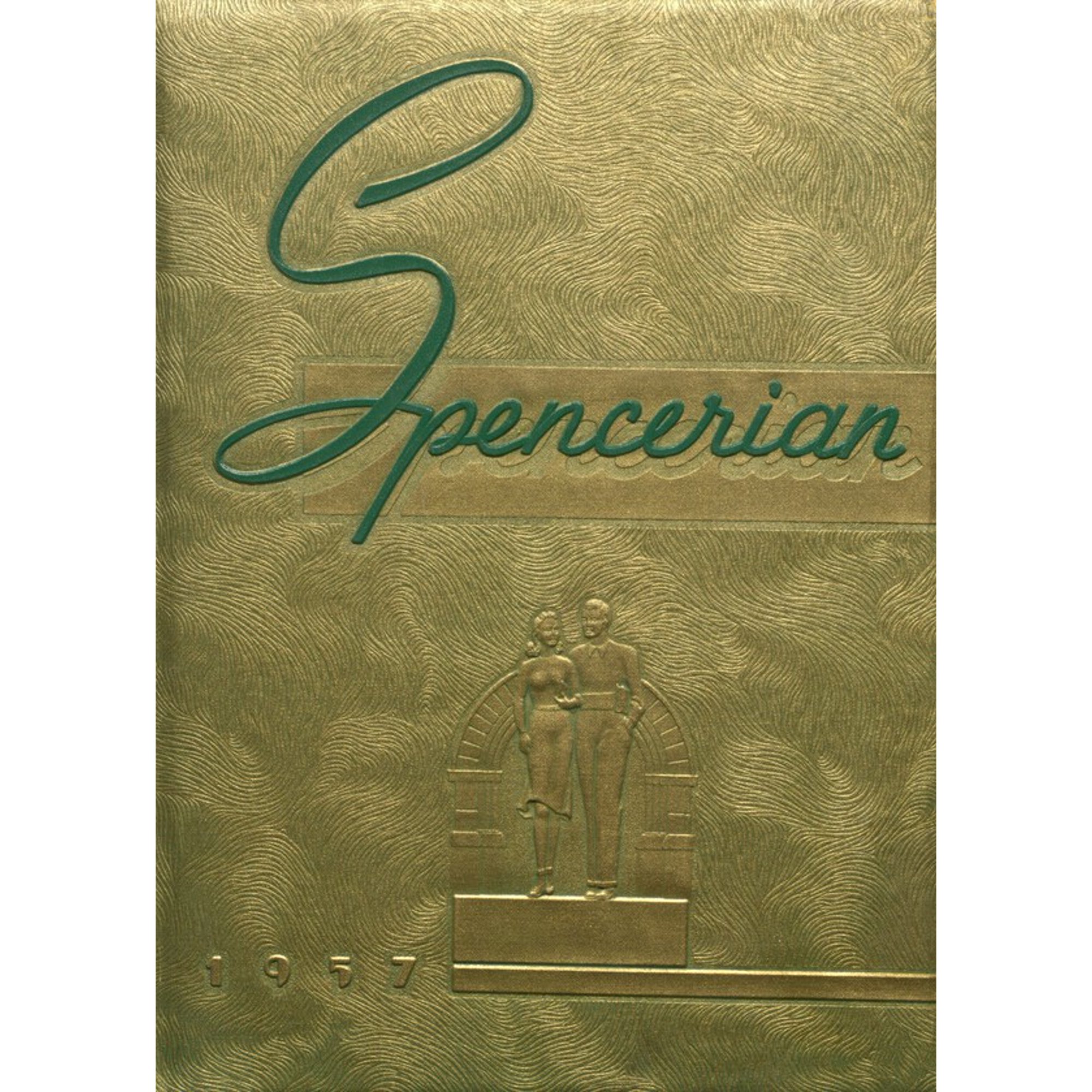 (Custom Reprint) Yearbook: 1957 Spencer High School - Spencerian Yearbook (Columbus, GA)