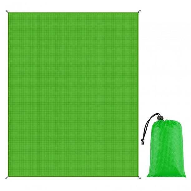 Manta de playa Manta de picnic con bolsillo con cordón Estera de picnic Estera de camping plegable, Estera de playa para festival de música Parque Verde shamjiam Manta de picnic