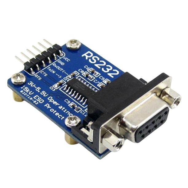 Power Isolatie DB9 Vrouwelijke TTL Seriële Niveau Shifter Circuit Uart naar RS232 SP3232 TTL Adapter Rs232 naar TTL Converter