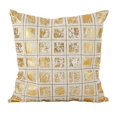 thumbnail image 4 of Fennco Styles Metallic Foil Print Grid Throw Pillows 18"x18", 4 of 4