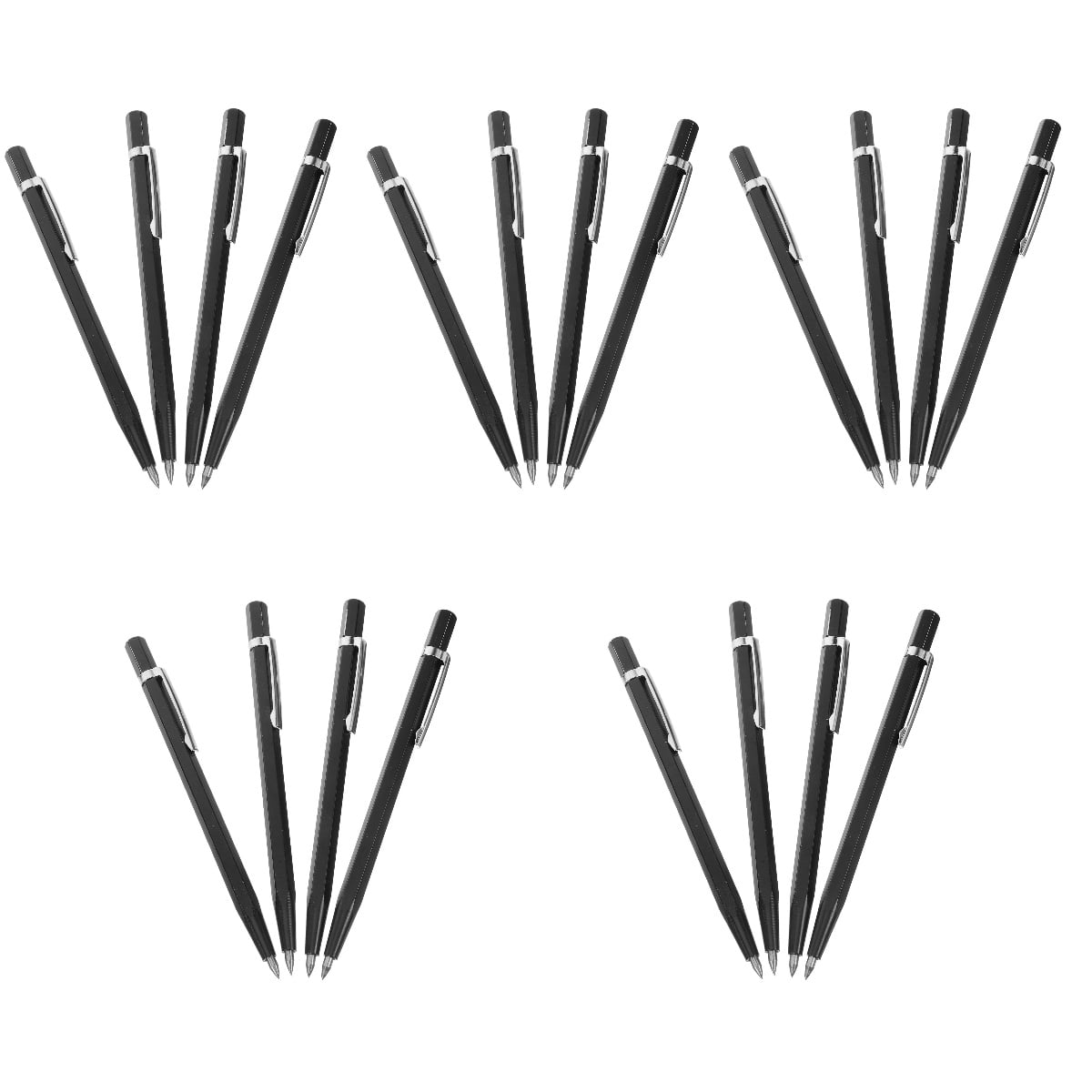 OULII  Metal Marking Pen, Black, Durable and Comfortable Grip for Various Materials